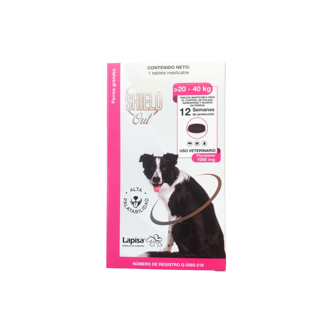 Shield-Out Desparasitante para Perros - Lapisa Shield-Out Desparasitante para Perros - Lapisa